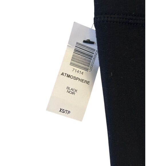 Aritzia Tna Atmosphere Cropped Black pant/leggings XS NWT Sold out - Picture 7 of 13